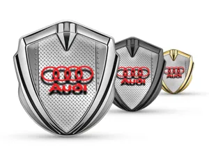 Audi Auto Car Badge Racing Look Glossy Finish